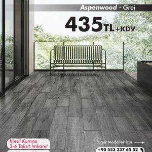 K945692R0001VTE0 - 20x120 Aspenwood Grej Mat