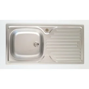 40109726 - TEKA İNFANT OB 1B 1D PARLAK YÜZEY SAĞ DAMLALIKLI EVİYE