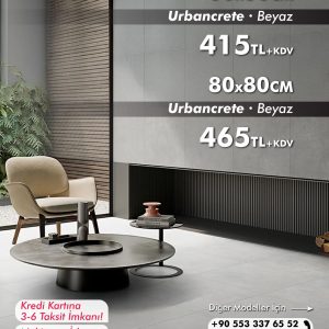 K947182R0001VTET - 80X80 URBANCRETE BEYAZ R10A 7R
