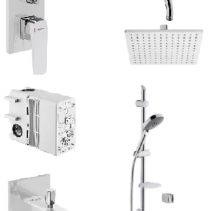ARTEMA ROOT SQUARE ANKASTRE BANYO DUŞ SETİ